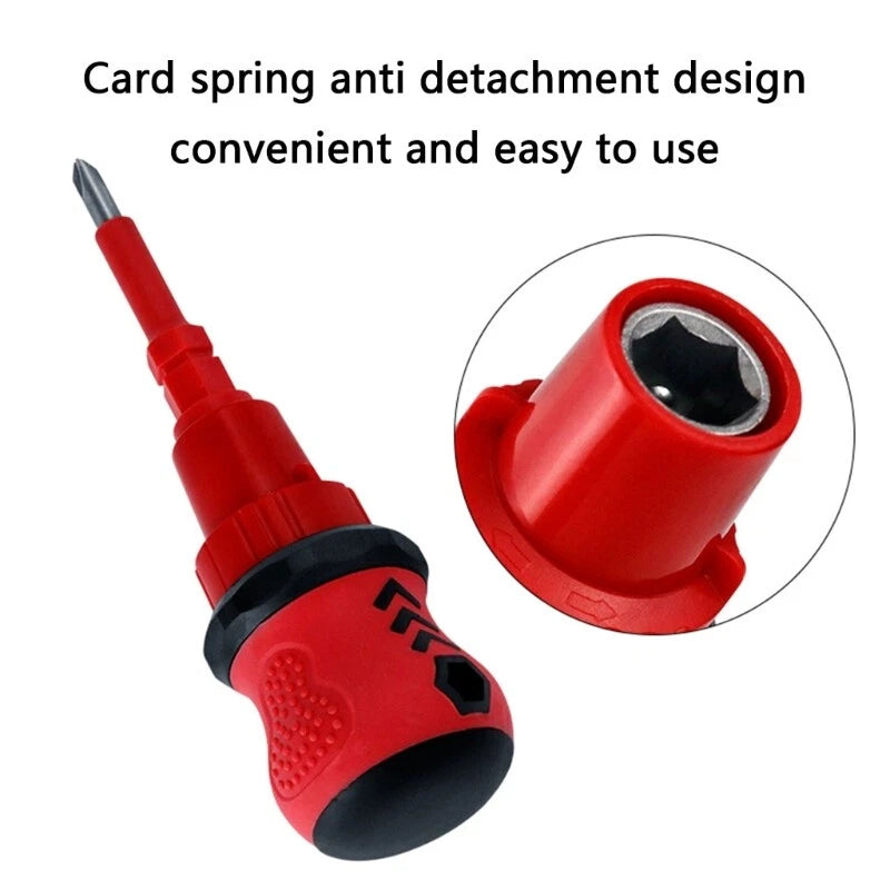 34 In 1 Ratchet Screwdriver Set Tool Kit With Ergonomic Handle for Home Repair