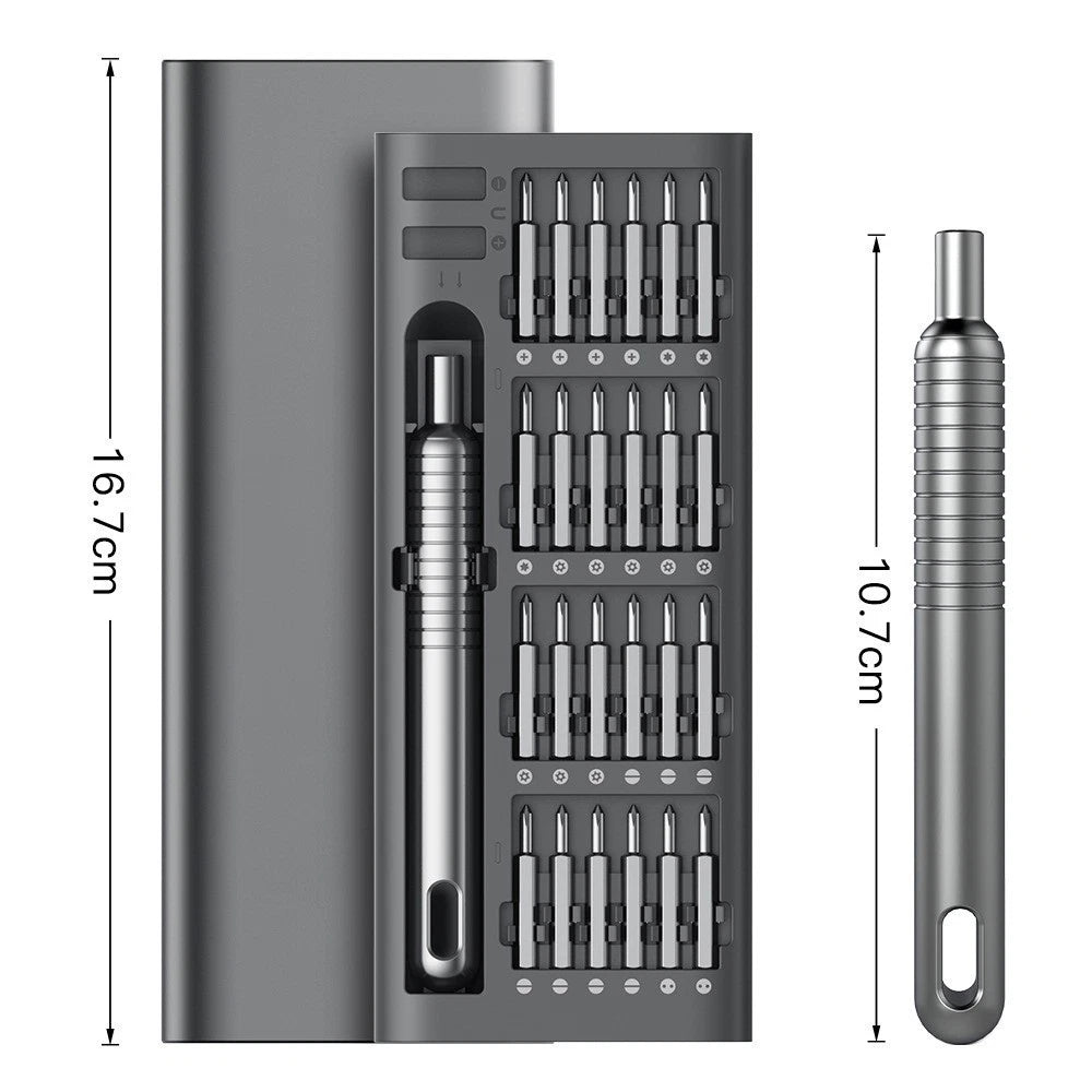 51 in 1 Precision Screwdriver Set, Portable Screwdriver Set with 48 Magnetic 7D