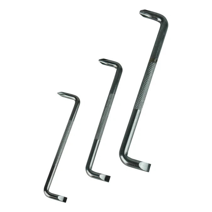 Offset Screw Driver Set 3 PCS screwdriver Phillip PH1 PH2 PH3 Flat Head 5 6 8mm