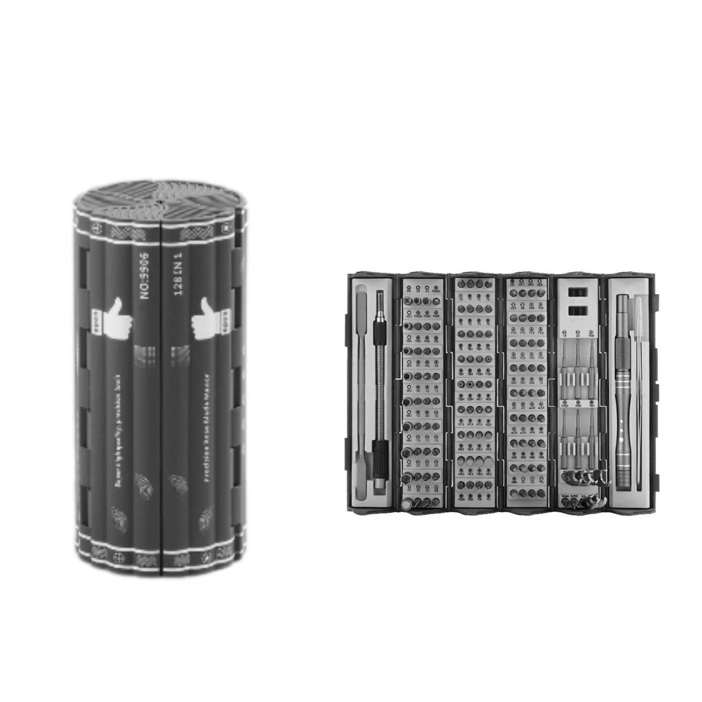 128 in 1 Screwdriver Set Electronics Precision Magnetic Repair Tool  122 Bits *