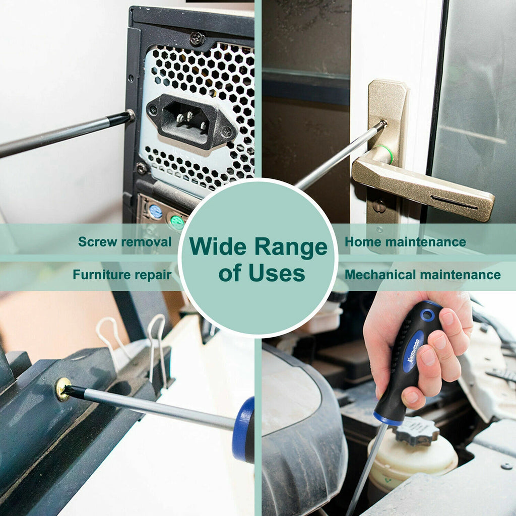 Kinswood Phillips & Flat Head 2 Piece Precision Tip Screwdriver Set LTH009 NEW