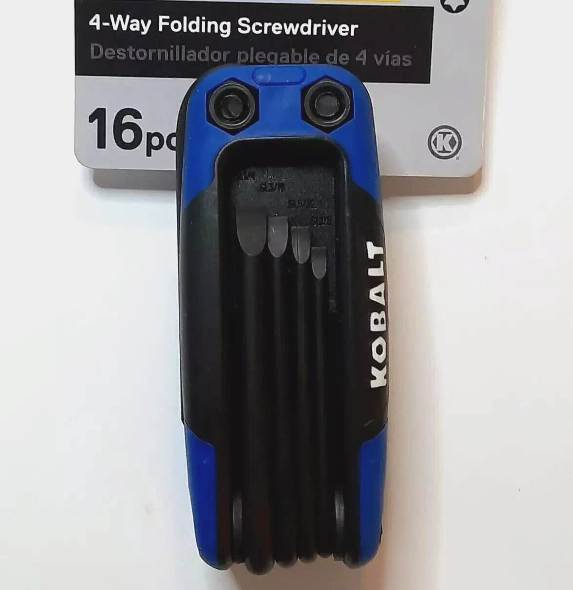 Screwdriver Slottedhead Phillips Torx Screwdriver 4 Way Folding 16pc #3839314