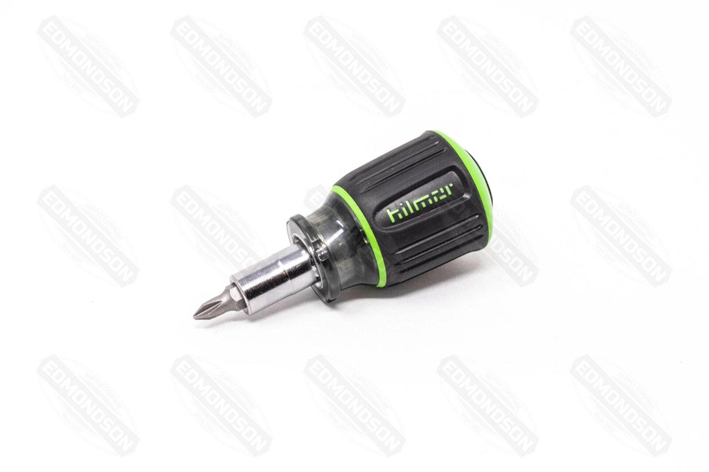 Hilmor 1891351 MTS 6-in-1 Stubby Multi-Tool Screw/Nut Driver