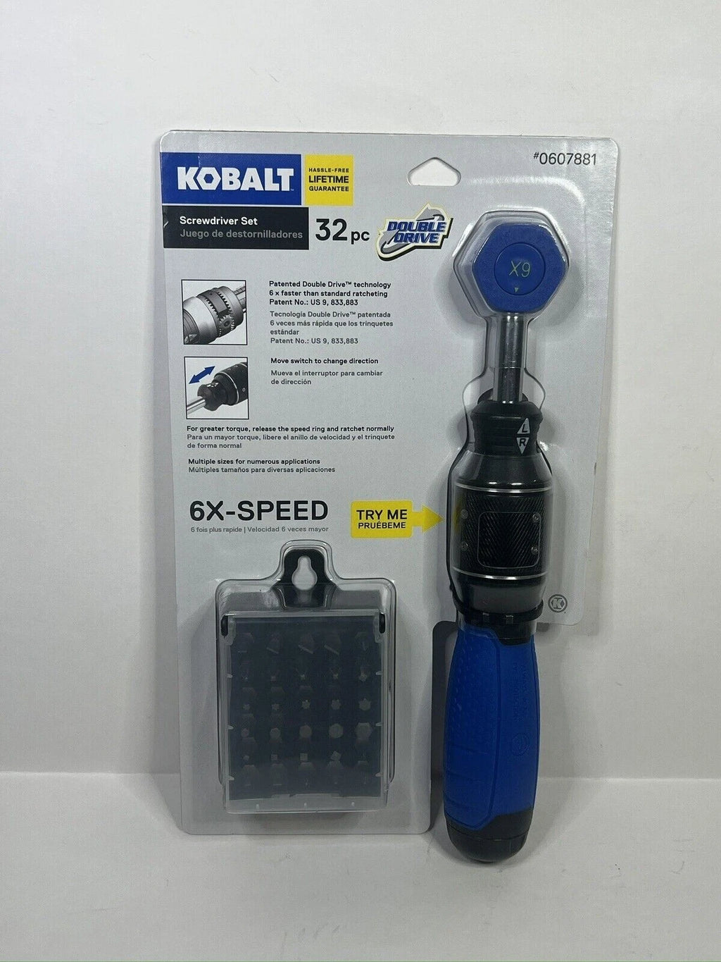 KOBALT 6x-Speed Double Drive 32-pc Screwdriver Set Quick Sale