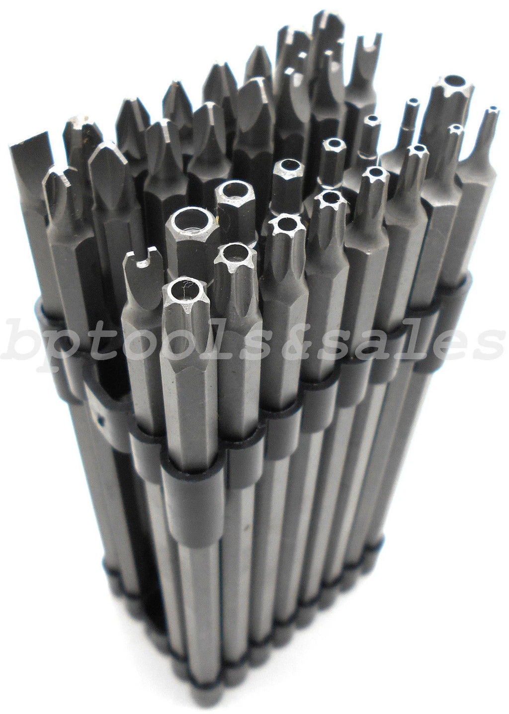 82 Pc Extra Long Security Bit Set Tamper Proof Hex Torx Star Tri Wing Pozi Torq