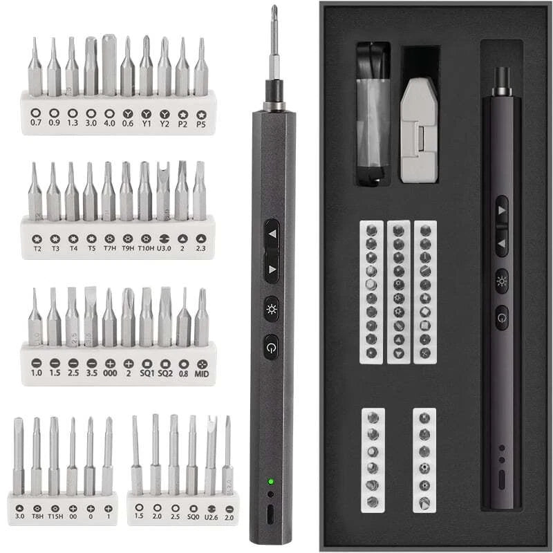 44 IN 1 Cordless Mini Power Precision Screwdriver Electric Screwdriver Kit Set