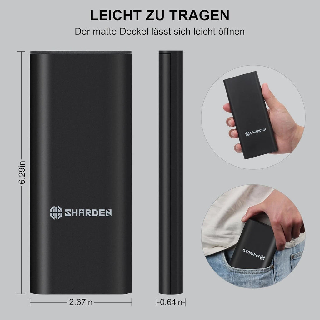 Precision Screwdriver Set 49 in 1 SHARDEN Small Black