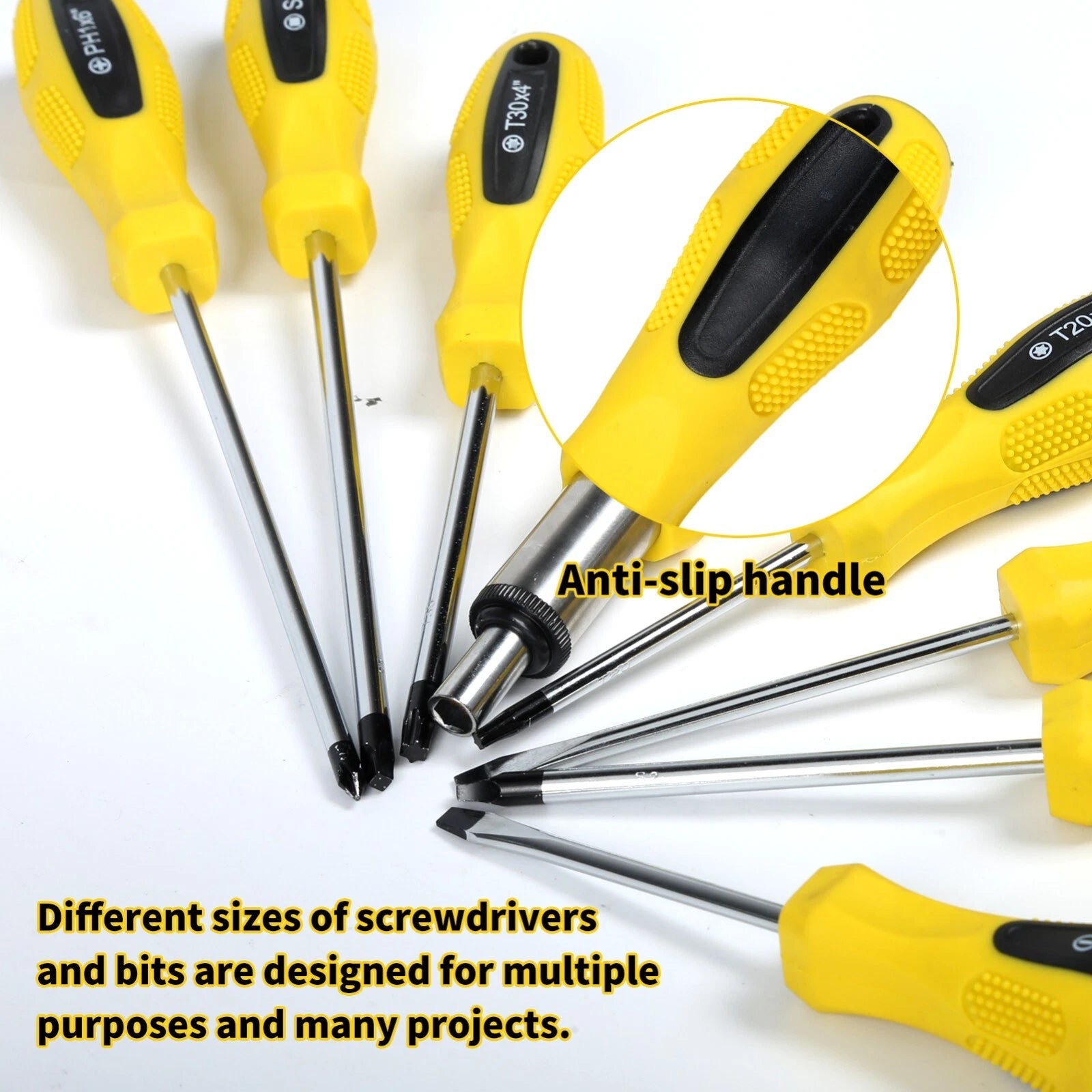 100pc Multi-Tool Screwdriver Set w/ Stand for Home Repair & DIY