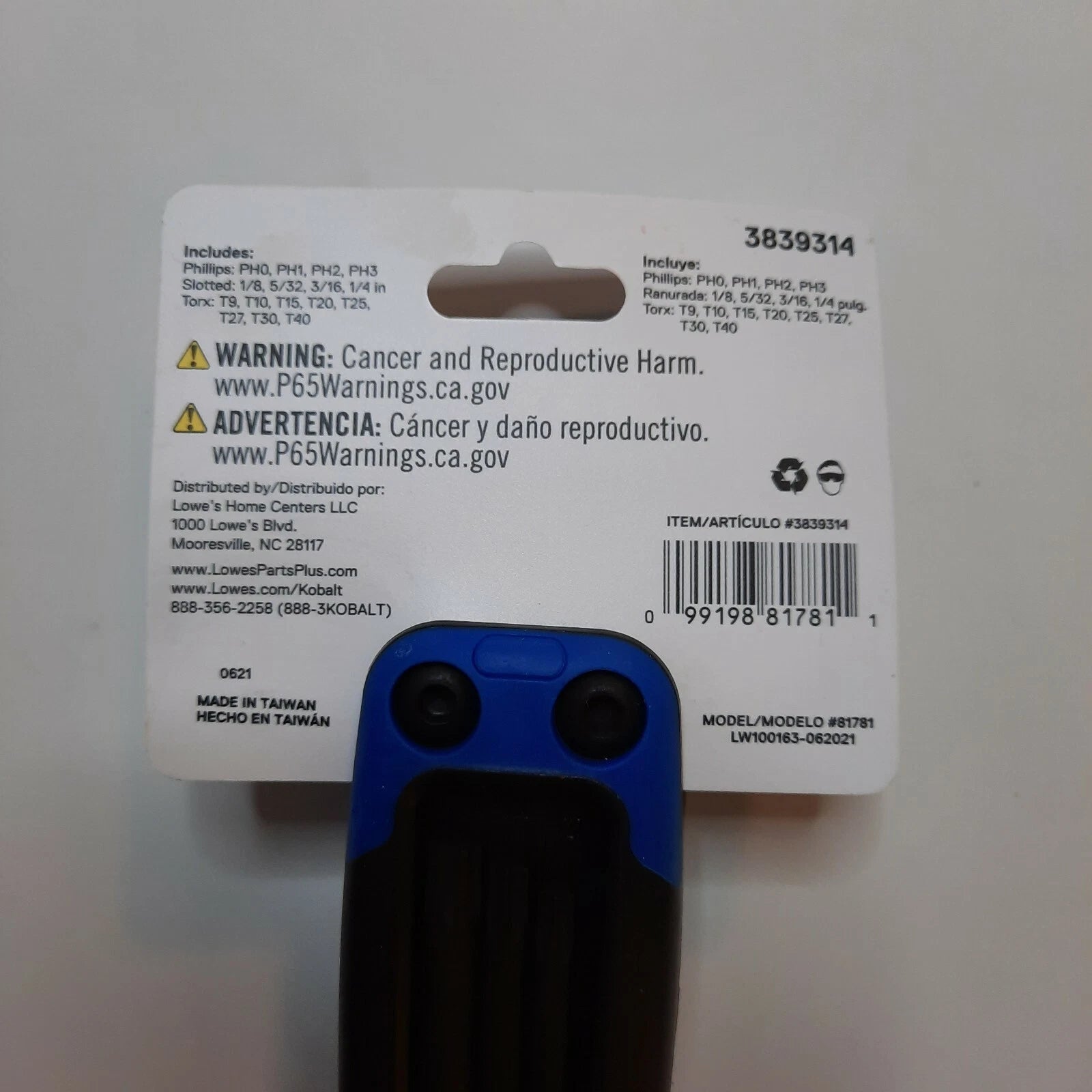 Screwdriver Slottedhead Phillips Torx Screwdriver 4 Way Folding 16pc #3839314