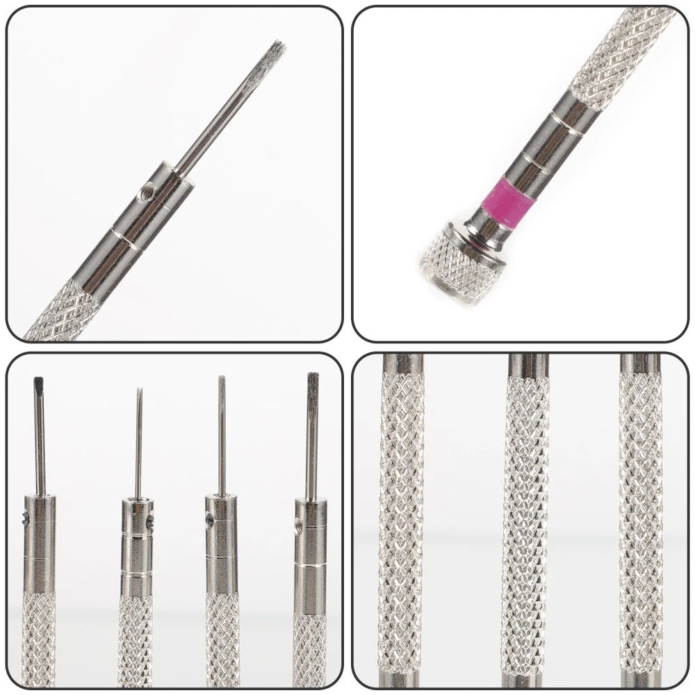 Flat Screwdriver Set Eye Glasses Screwdrivers Watch Repair Tool Eyeglass