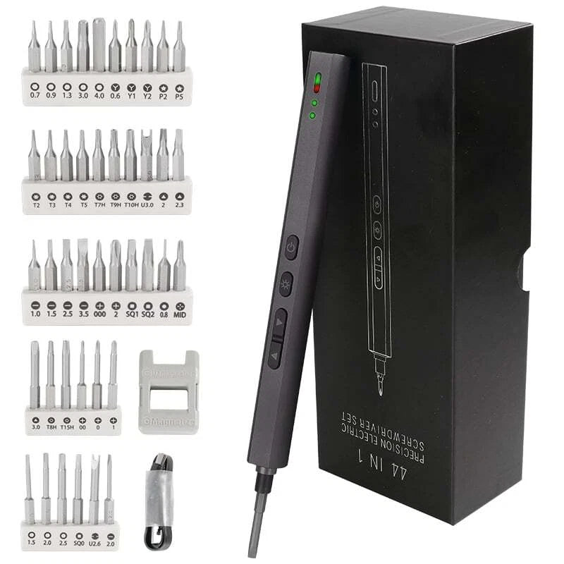 44 IN 1 Cordless Mini Power Precision Screwdriver Electric Screwdriver Kit Set