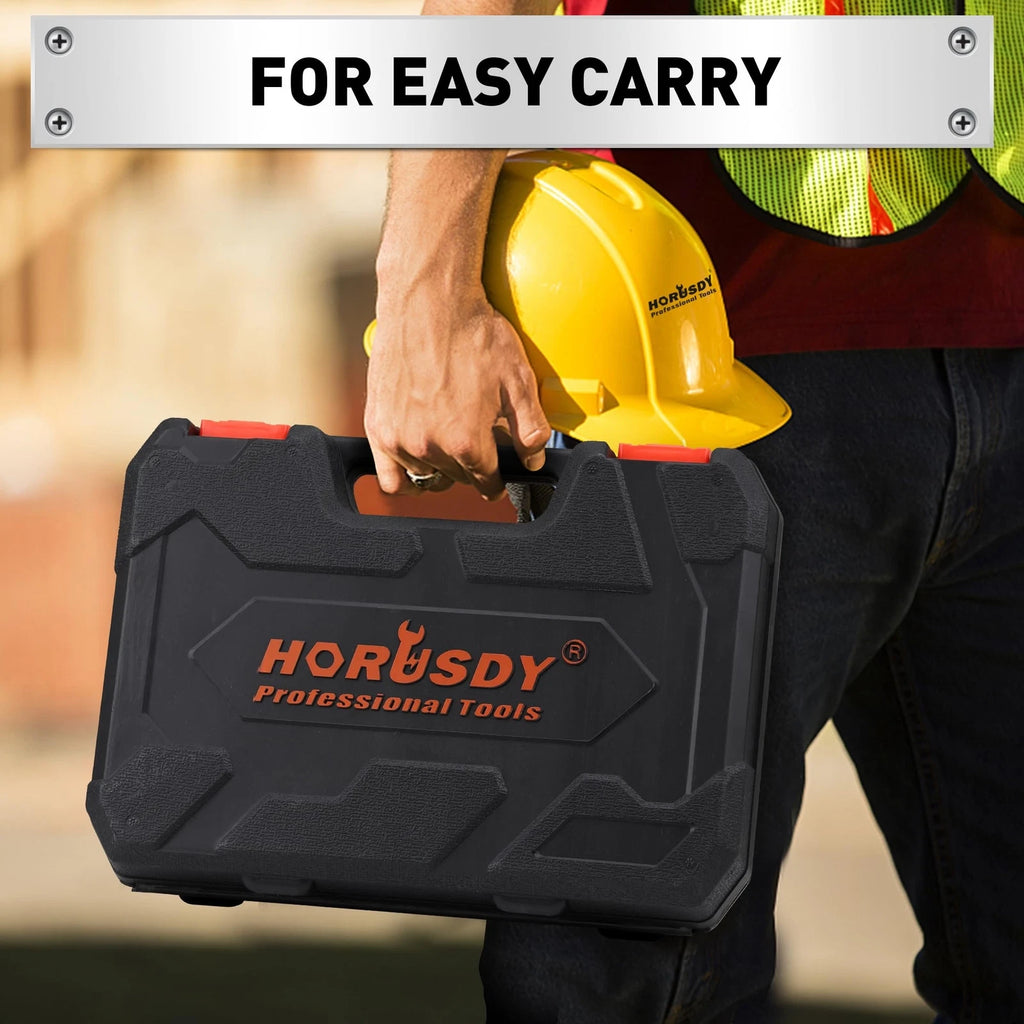 11-piece Magnetic Screwdriver Set with Case, 5 Phillips & 5 Flat Head Tips