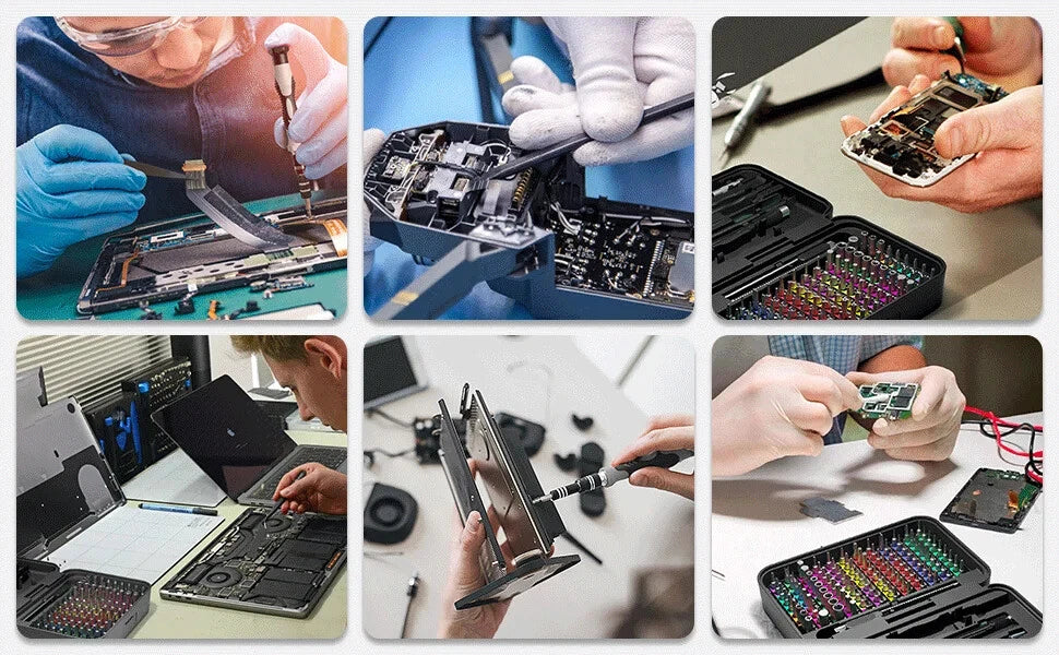 132 in 1 Precision Screwdriver Set Magnetic Screwdriver Head with Storage Box