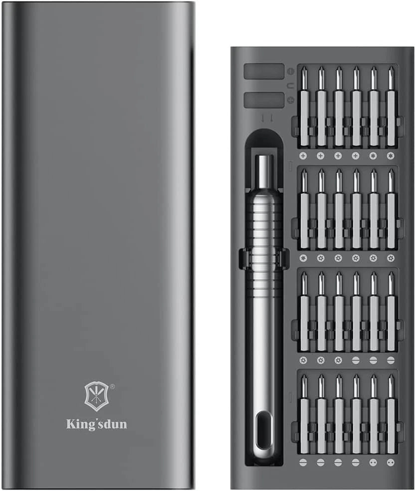 Kingsdun 51 in 1 Precision Screwdriver Set, Portable Set 51, 51