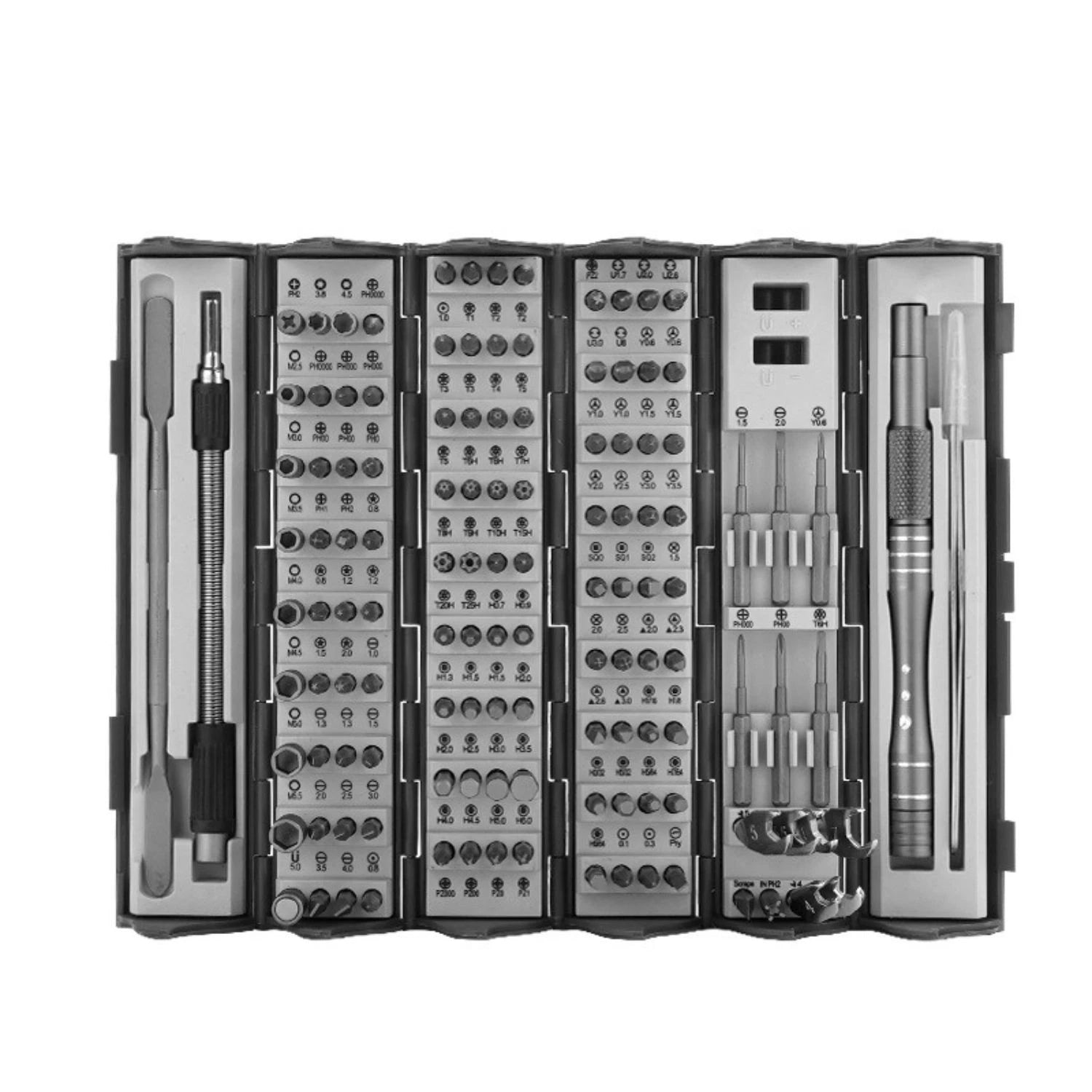 128 in 1 Screwdriver Set Electronics Precision Magnetic Repair Tool  122 Bits *