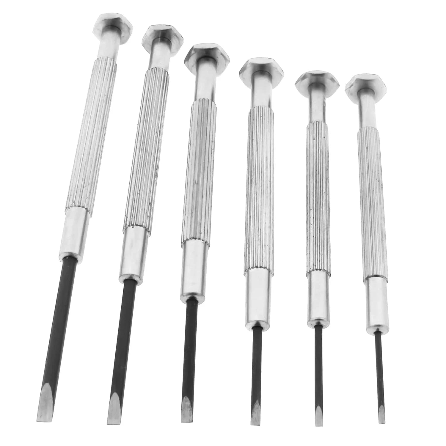Screwdriver Set, Tempered Blue Steel, Includes Sizes .025", .030", .038", .045"