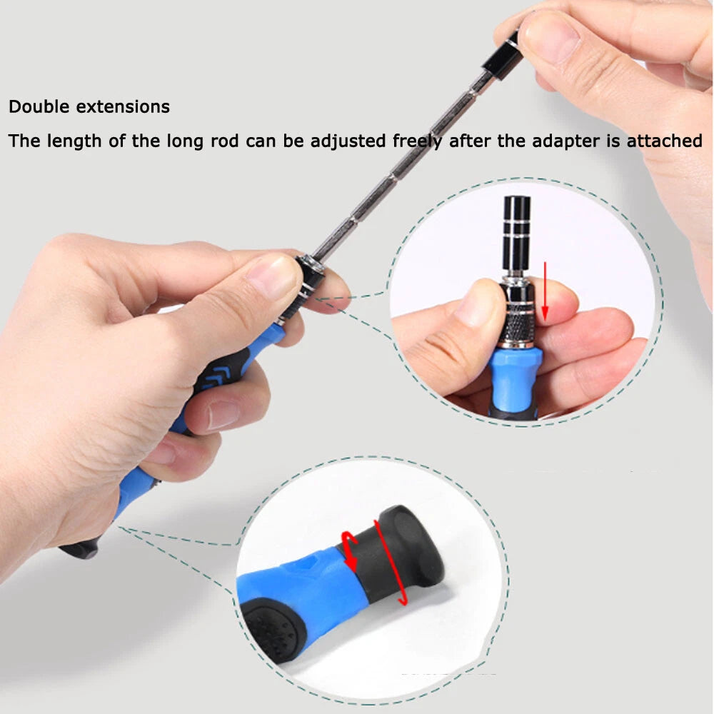 115 in 1 Screwdriver Set Chrome Vanadium Steel Screwdriver Set Repair Tool Kit