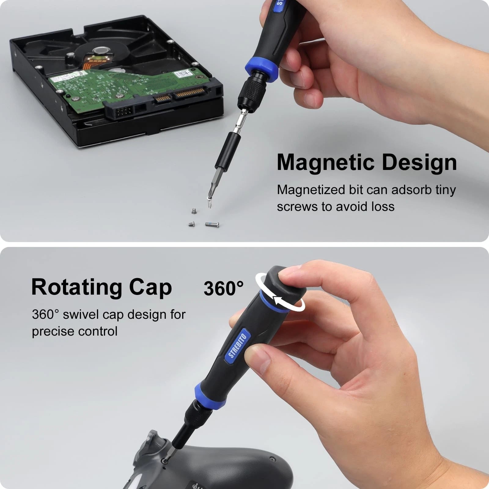 Precision Screwdriver Set 153 in 1 Small Magnetic Screwdriver Set with Case, ...