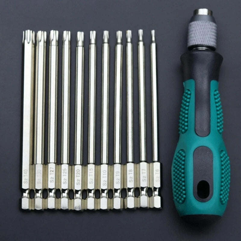 Multi Purpose Set/12Piece Torx Screwdriver Set, Head Screwdrivers