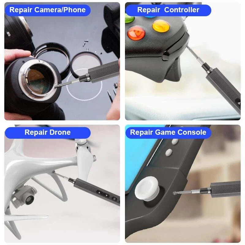 44 IN 1 Cordless Mini Power Precision Screwdriver Electric Screwdriver Kit Set