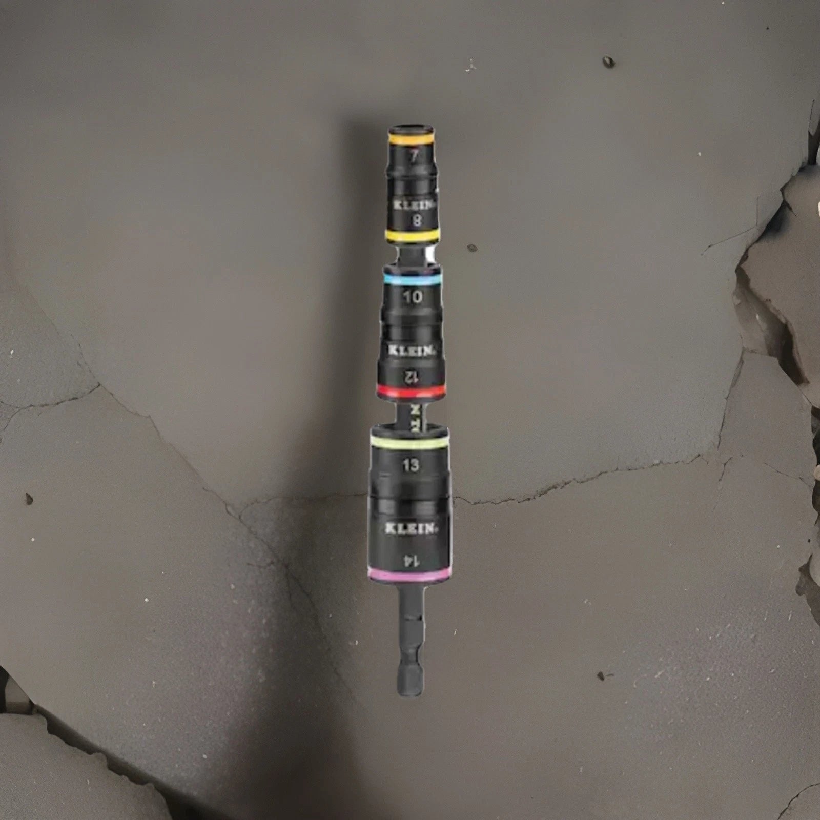 Klein Tools 6-in-1 Impact Rated Flip Socket Set Metric 6-Piece 6Pt. Socket Set