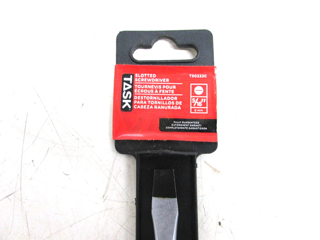 NEW! TASK TOOLS 3-pc. SLOTTED SCREWDRIVER SET