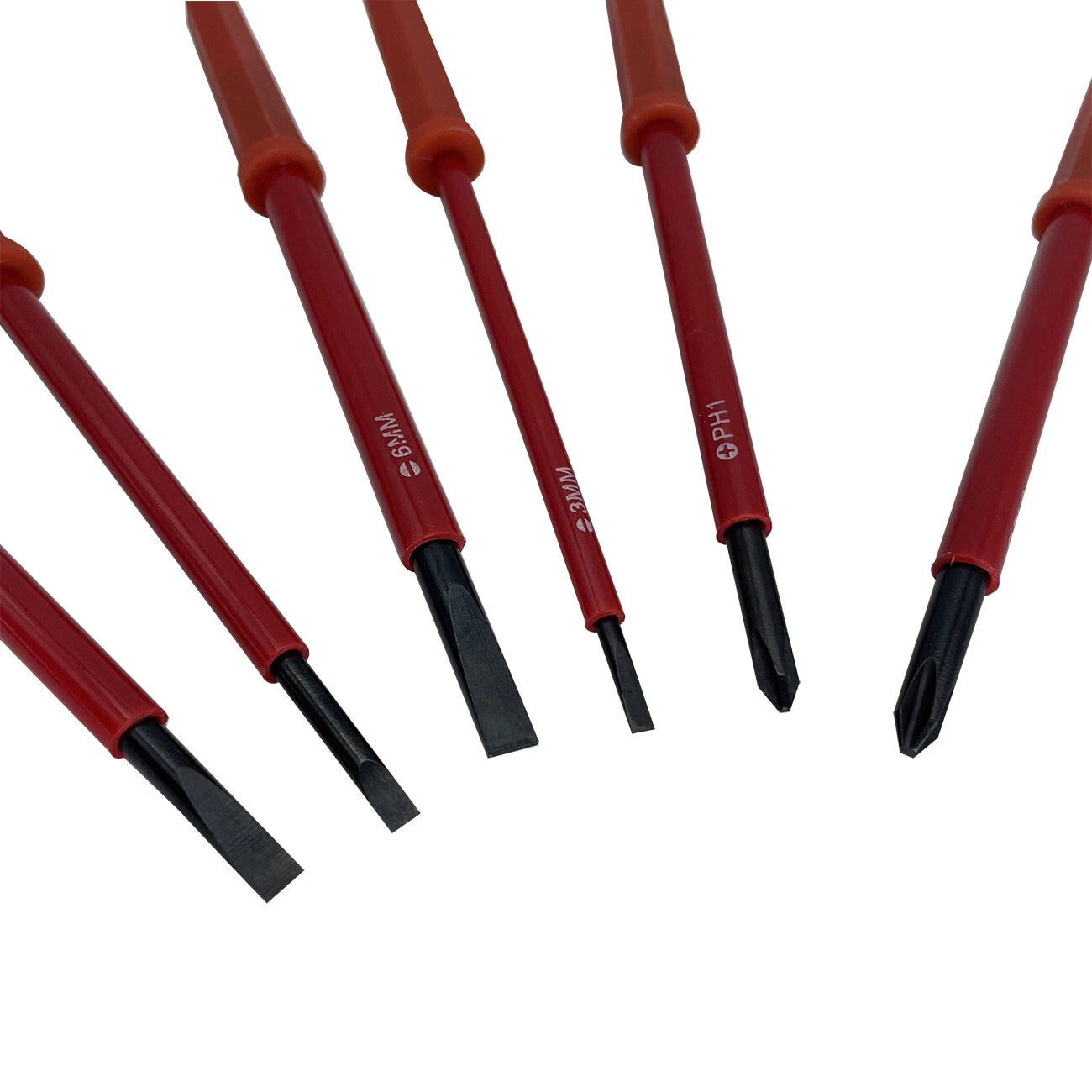 7Pcs Screwdriver Set Phillips Flat Slotted Electrician Multi-purpose Insulated