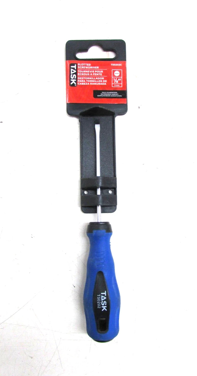 NEW! TASK TOOLS 3-pc. SLOTTED SCREWDRIVER SET