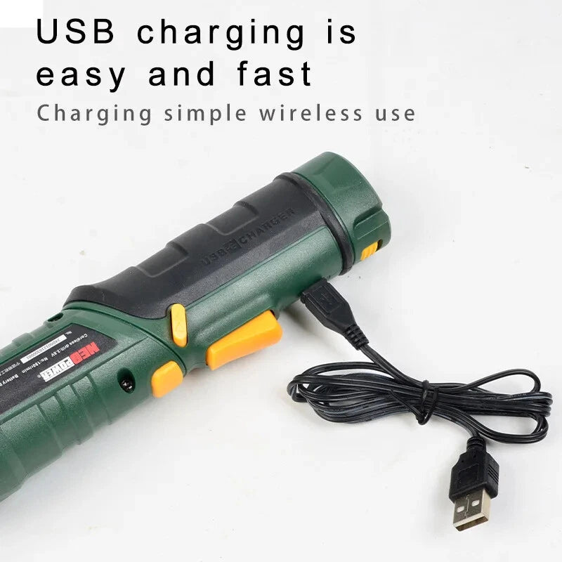 Electric Screwdriver Set Rechargeable Small Household Cross Shaped Electric Set