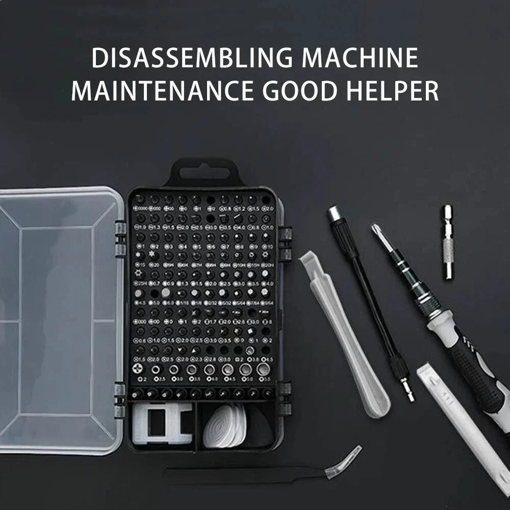 115 in 1 Magnetic Precision Screwdriver Set PC Phone Electronics Repair Tool Kit