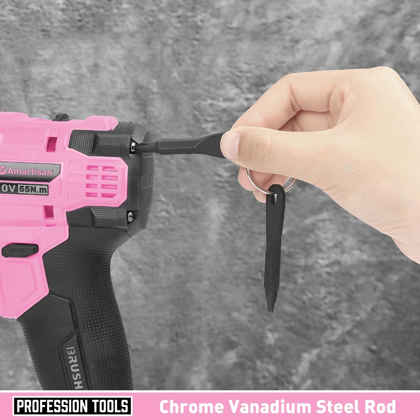 10- Piece Magnetic Screwdrivers Set, 5 Phillips and 5 Slotted Tips, Cushion Grip