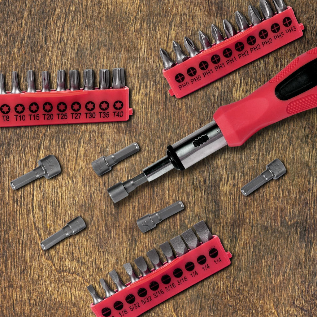 100pc Multi-Tool Screwdriver Set w/ Stand for Home Repair & DIY