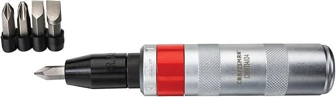 CRAFTSMAN Hand hammer Impact Screw Driver 3/8-Inch Set w bits NEW FAST SHIP