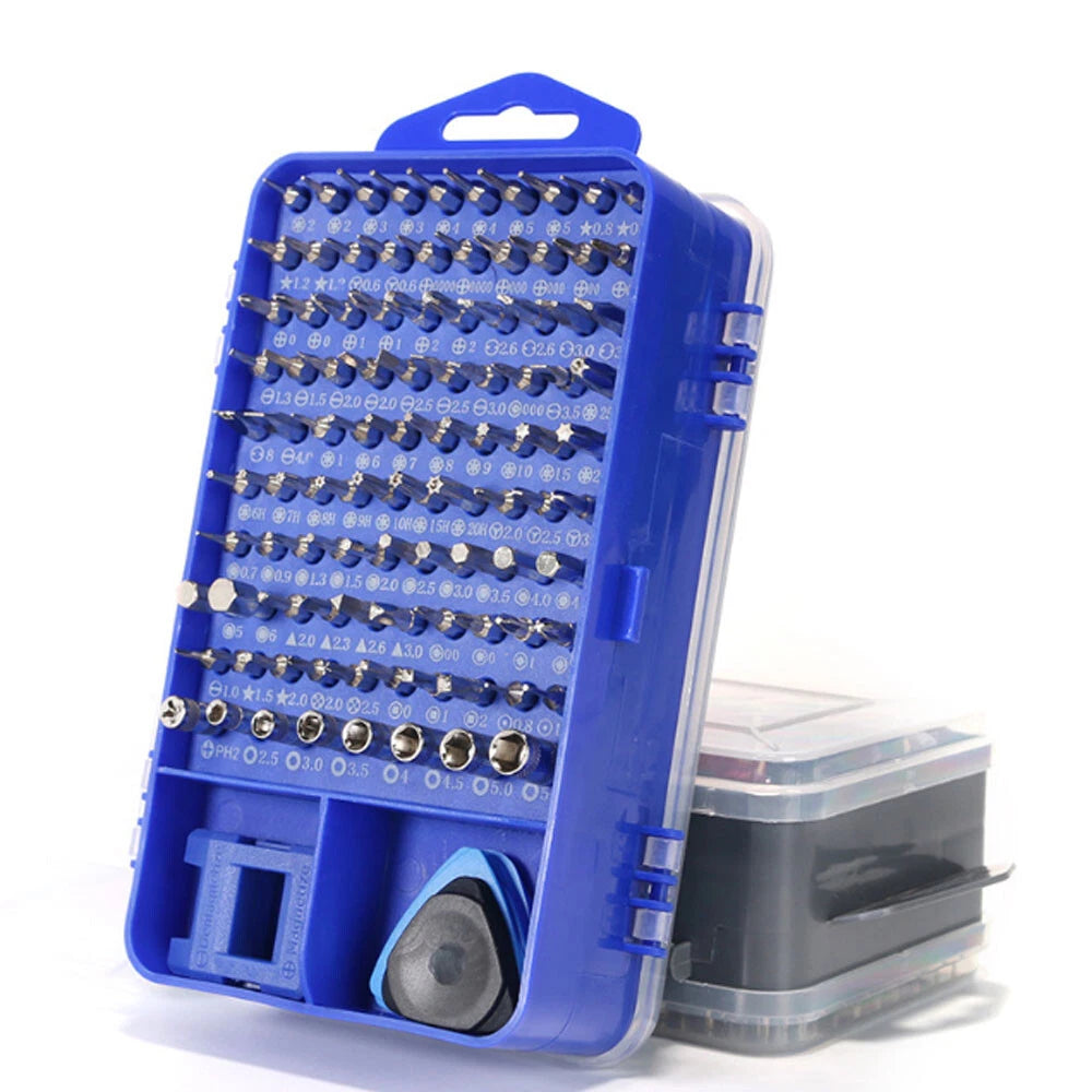 115 in 1 Screwdriver Set Chrome Vanadium Steel Screwdriver Set Repair Tool Kit