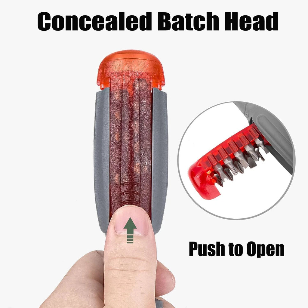 11 in 1 , Portable Multifunctional Set, Flat Head/Slotted/Phillips/Hex/Square...