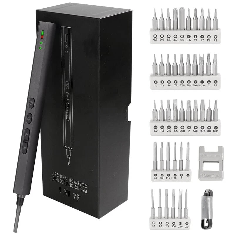 44 IN 1 Cordless Mini Power Precision Screwdriver Electric Screwdriver Kit Set