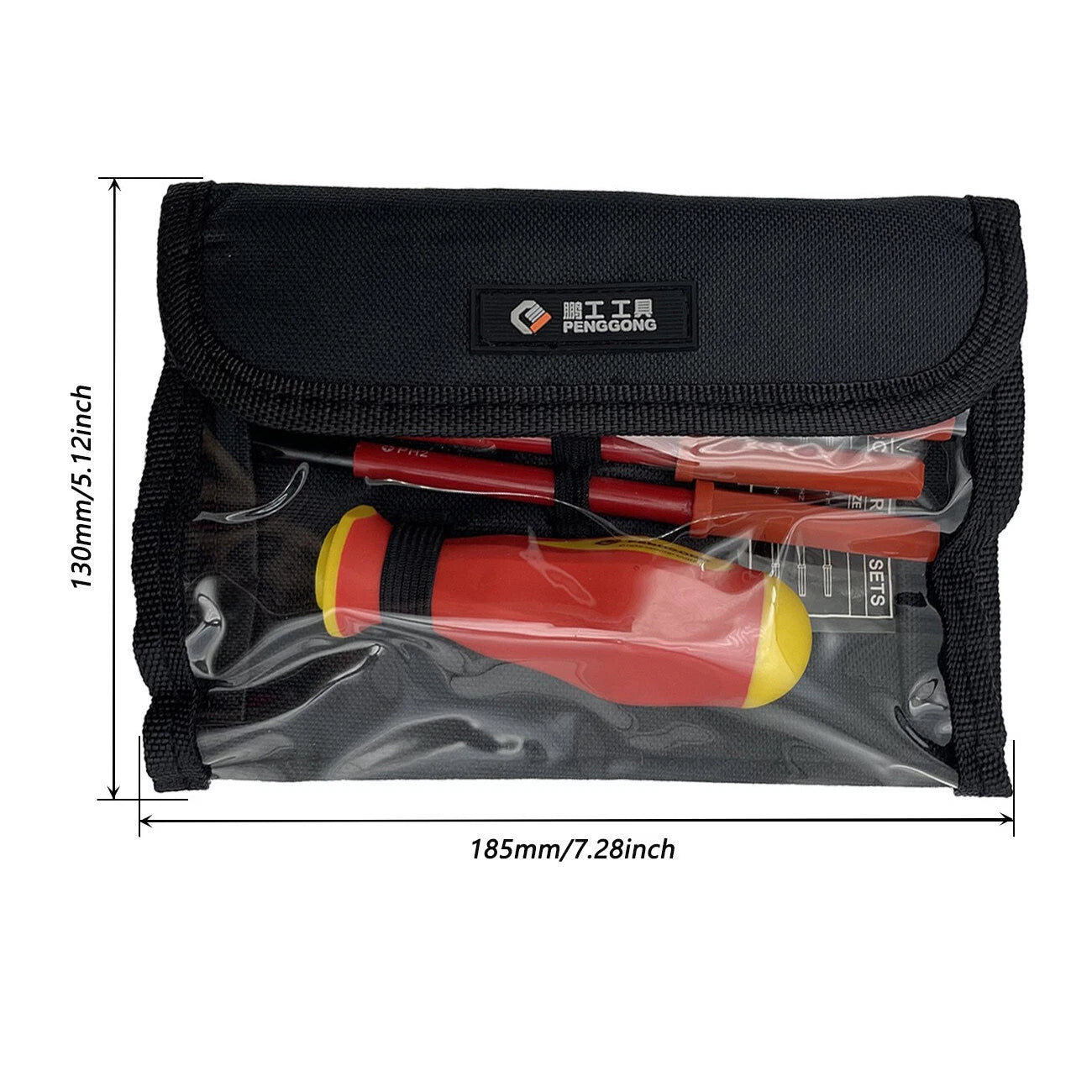 7Pcs Screwdriver Set Phillips Flat Slotted Electrician Multi-purpose Insulated