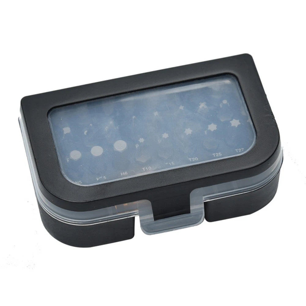 31pcs Power Bit Set Screwdriver Bit Sets Vanadium Steel Assortment Set Square