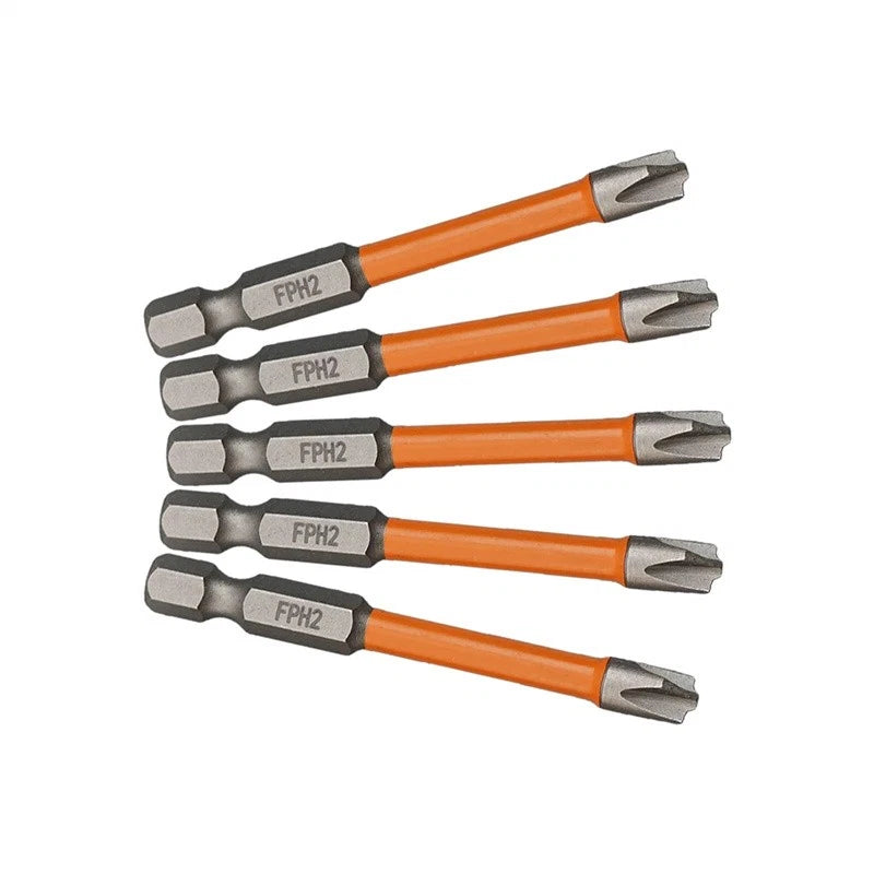 10pcs Magnetic Special Slotted Cross Screwdriver Bit For Electrician FPH2 - USA
