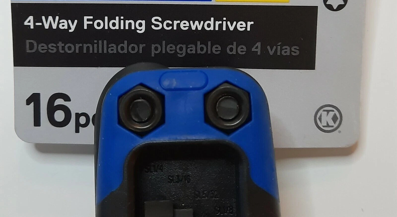 Screwdriver Slottedhead Phillips Torx Screwdriver 4 Way Folding 16pc #3839314