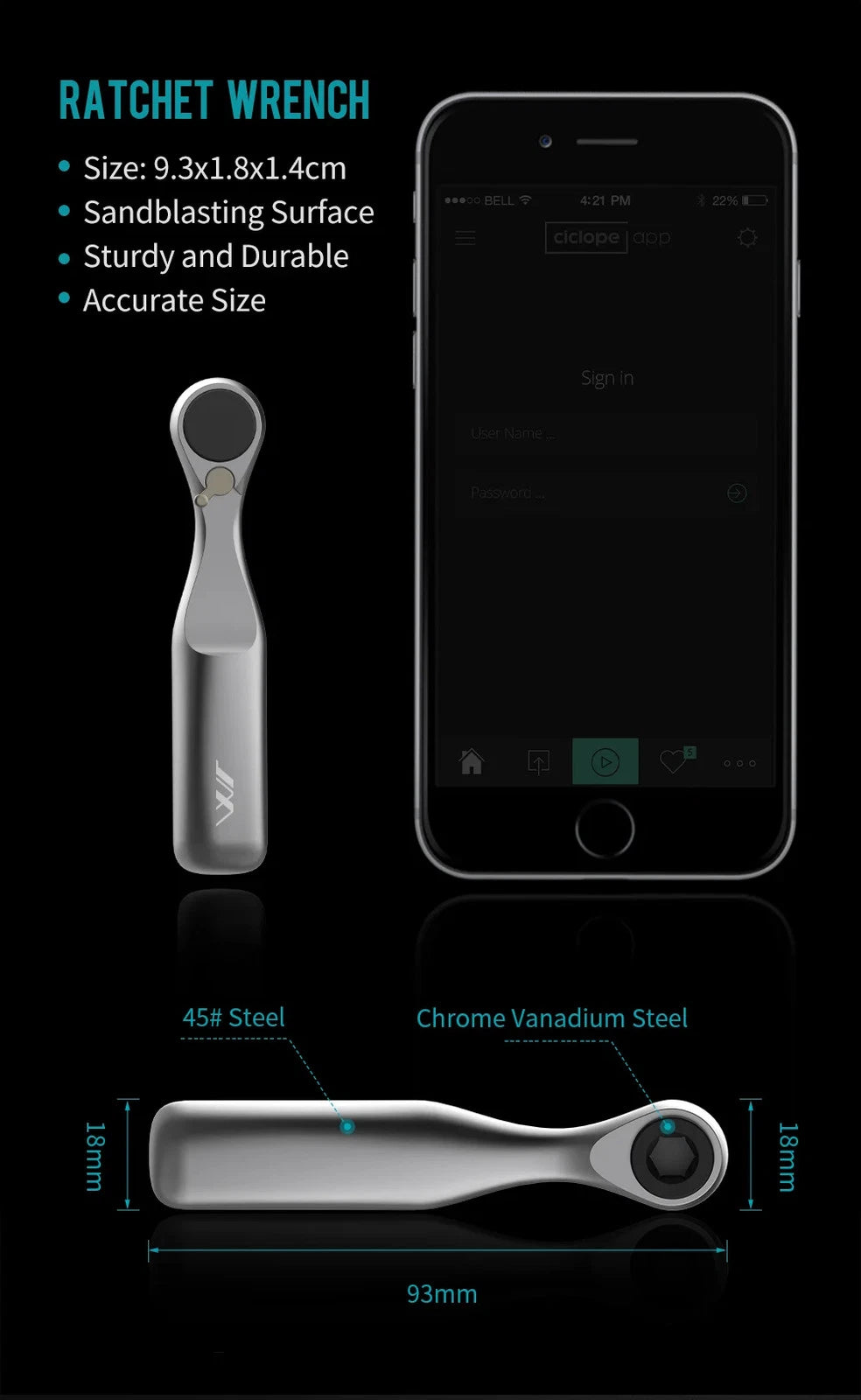 41IN1 Screwdriver Set S2 Magnetic Bits Ratchet Wrench Screwdrivers Kit DIY Tools