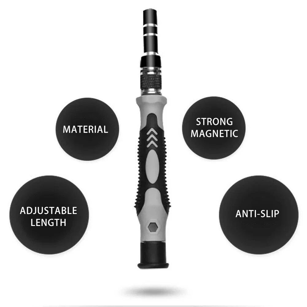 115 in 1 Magnetic Precision Screwdriver Set PC Phone Electronics Repair Tool Kit
