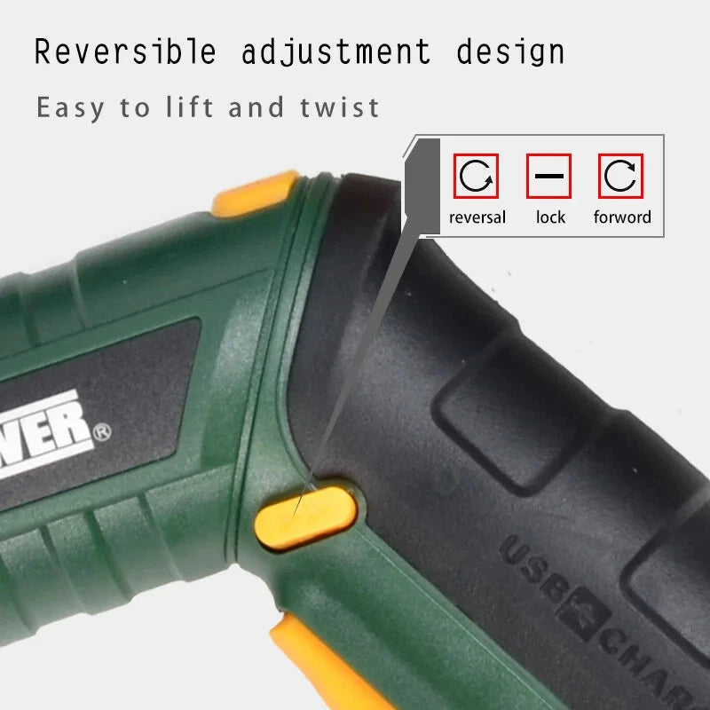 Electric Screwdriver Set Rechargeable Small Household Cross Shaped Electric Set