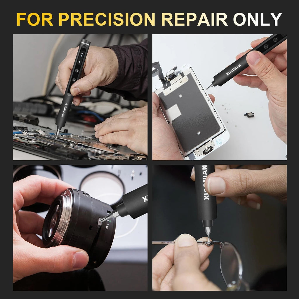 3.7V Precision Electric Screwdriver Set76 IN 1 Magnetic Storage Mini Electric...