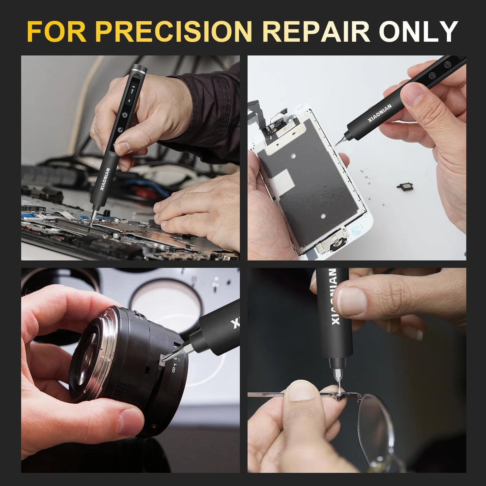 3.7V Precision Electric Screwdriver Set76 IN 1 Magnetic Storage Mini Electric...