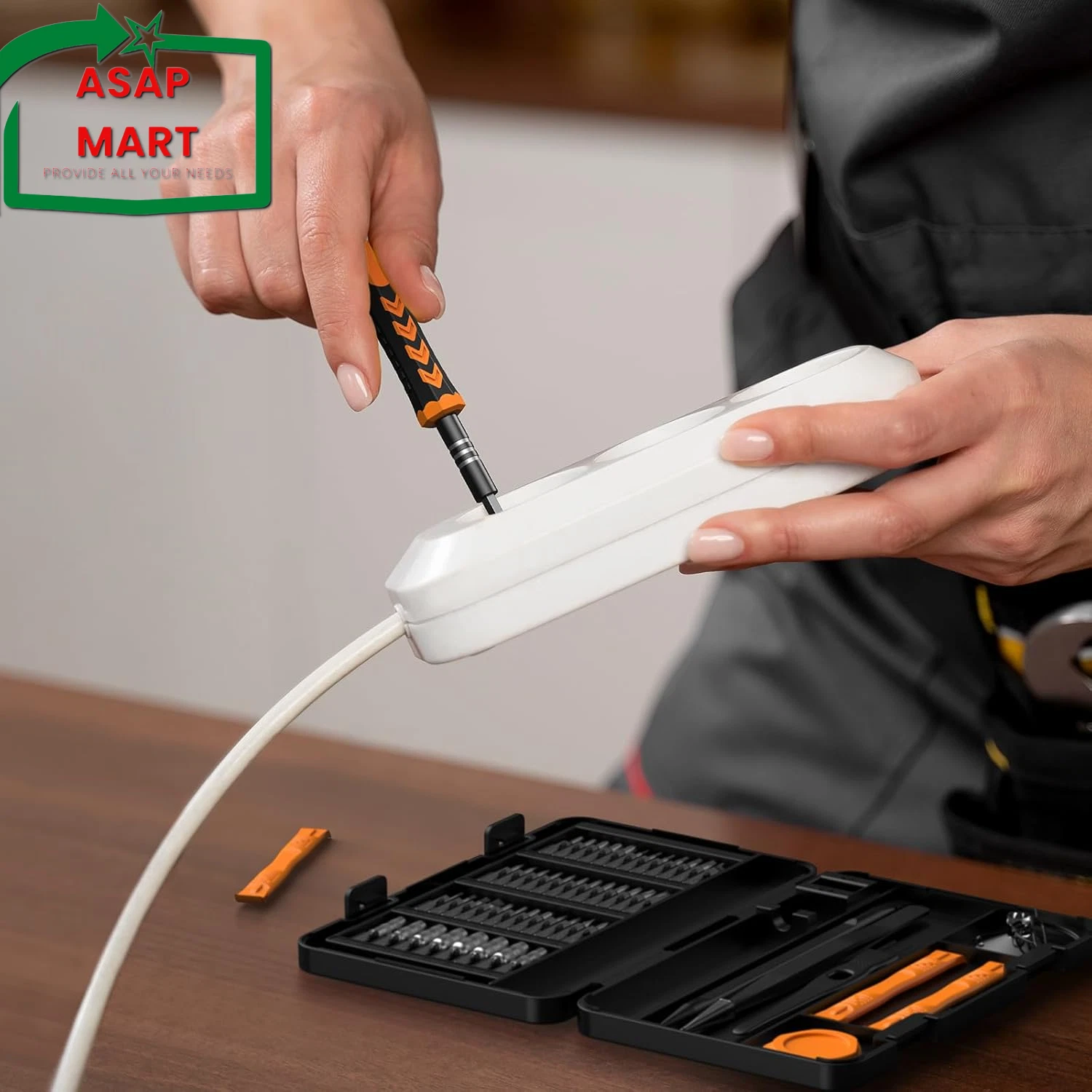 JOREST 59Pcs Small Precision Screwdriver Set with Torx T5, T6, T8, Mini Repair T