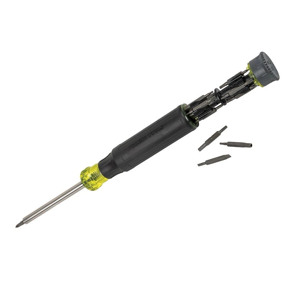 Klein Tools 32327 27-in-1 Multi-Bit Precision Screwdriver with Tamperproof Bits