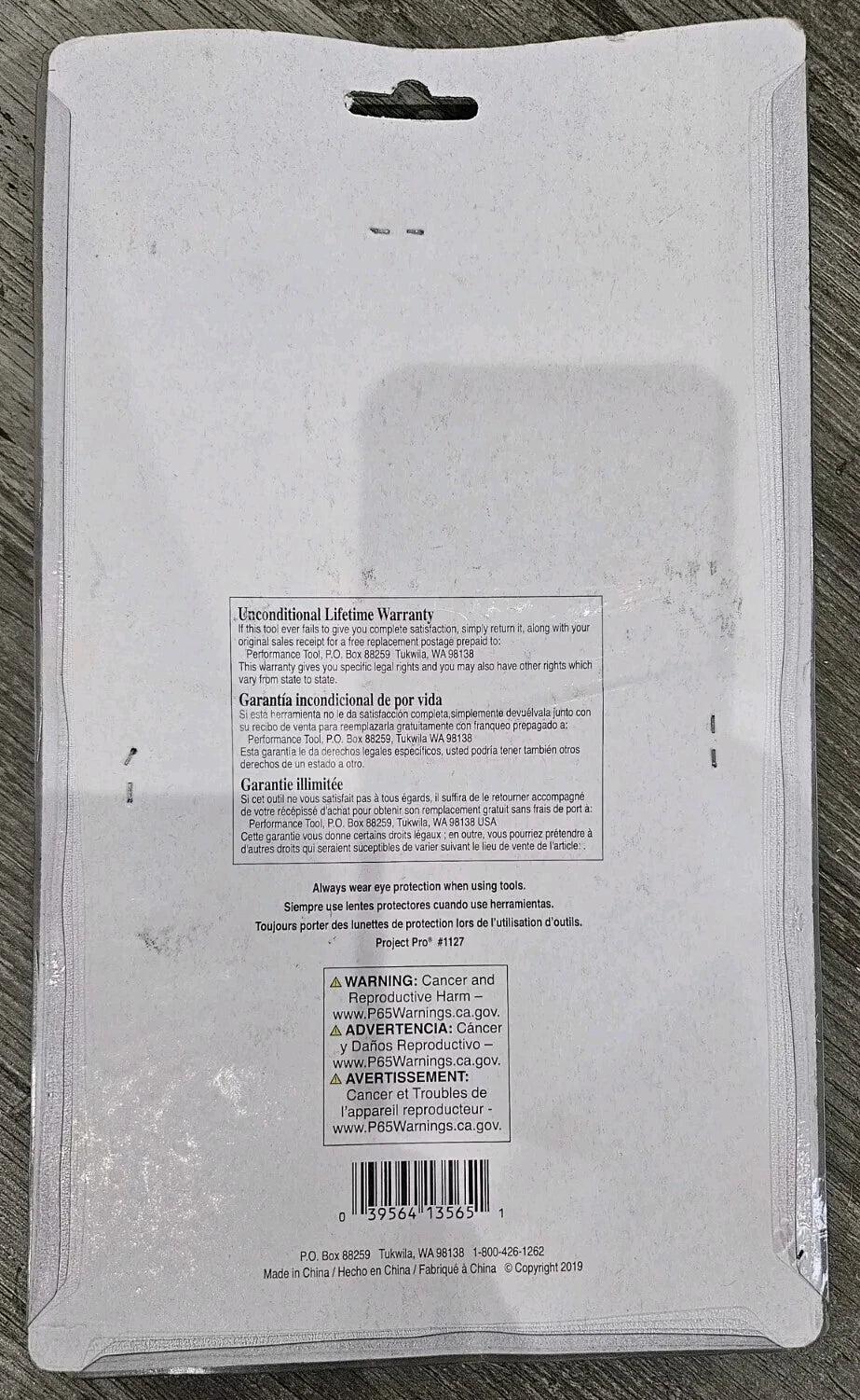 Screwdriver Set 6-piece Assorted Heads Holder Project Pro New in Package