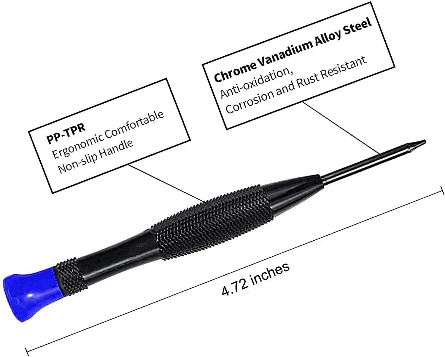 18 Pcs Magnetic Small Screwdrivers for Repairing Computer Eyeglasses Watch