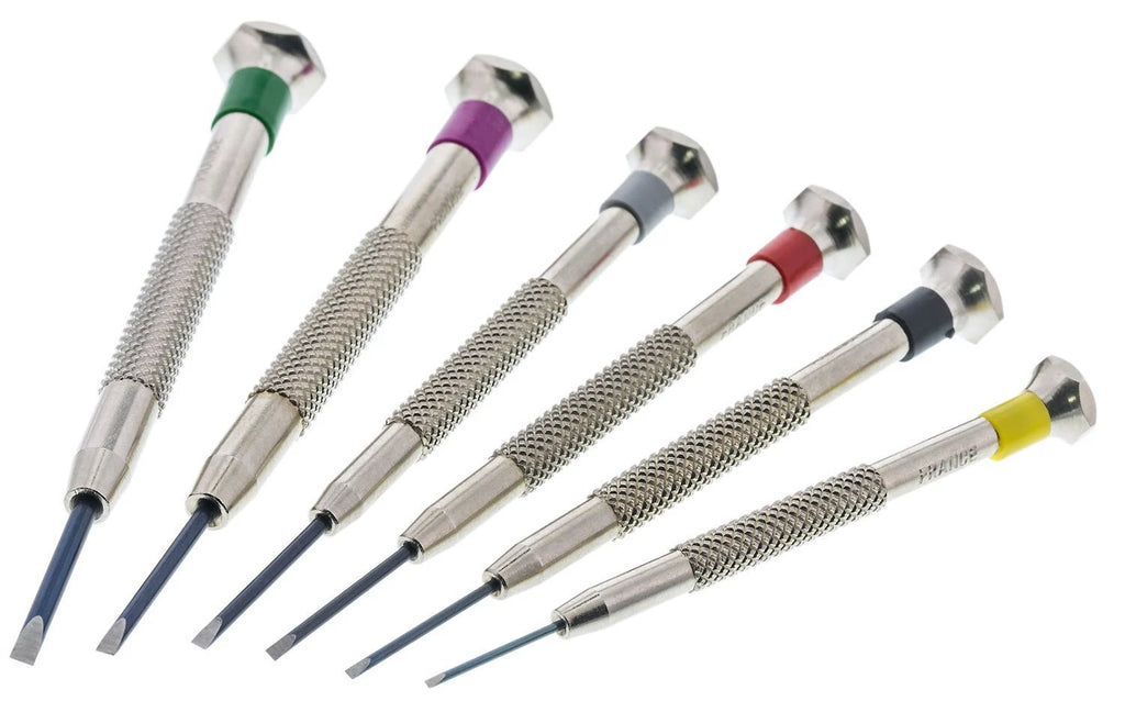 Screwdriver Set Slotted 6 In Pouch